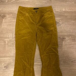 Forever 21 velvet flare pants